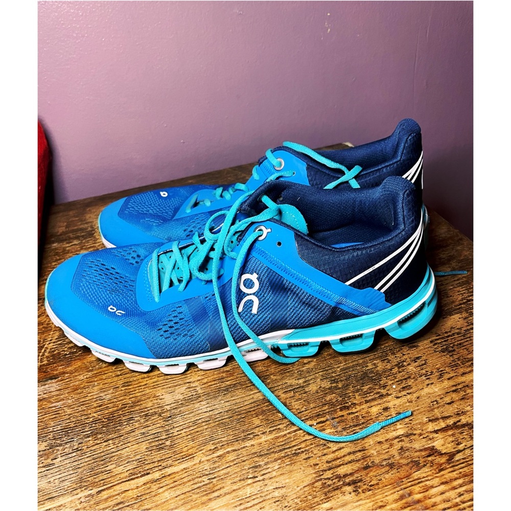 On cloud running shoes